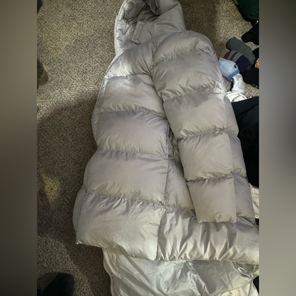 Longline puffer jacket